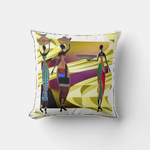 African Festival Cushion
