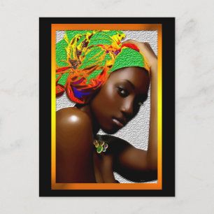 African Festival Postcard
