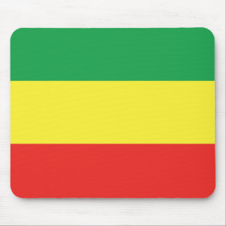 African flag colours mouse pad