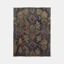 African Fleece Blanket