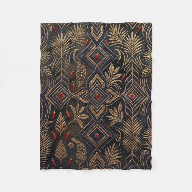 African Fleece Blanket (Front)