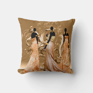 African Garden Party Cushion