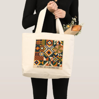 African Geometry Tote Bag