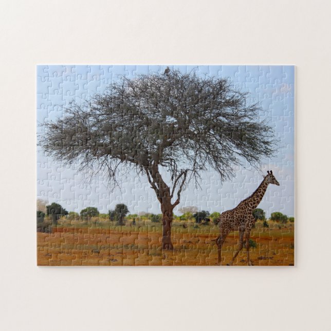 African Giraffe. Jigsaw Puzzle (Horizontal)
