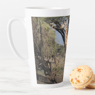 African Giraffe Late Mug