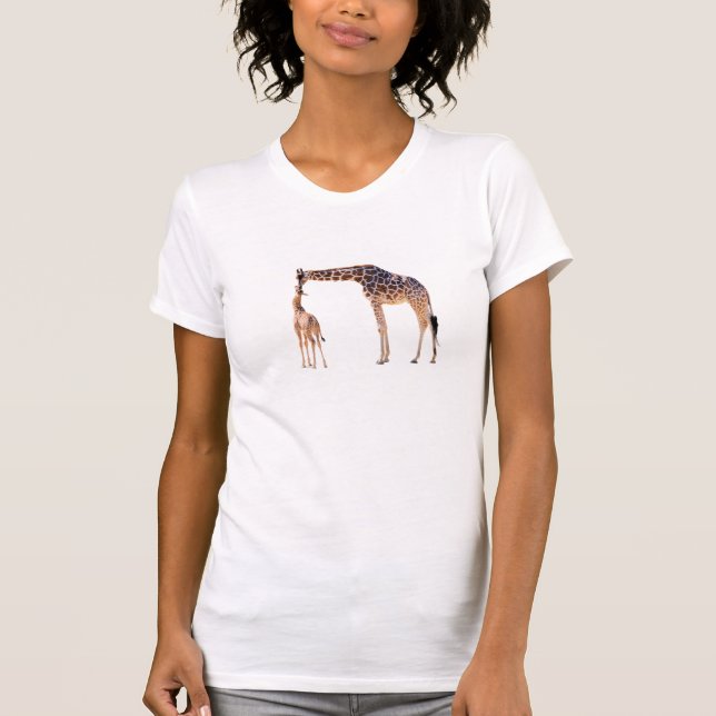 African Giraffes  T-Shirt (Front)