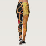 African Girl and Giraffe Leggings<br><div class="desc">African Girl and Giraffe Leggings - MIGNED Painting Design</div>