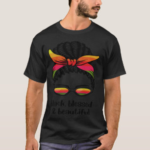 African Girl International Day Against Racial Disc T-Shirt