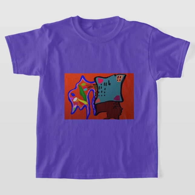 African Gladiator Prince T-Shirt (Laydown)