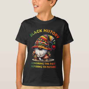 African Gnome Black History Month Celebrating T-Shirt