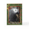 African Grey Parrot Christmas Card