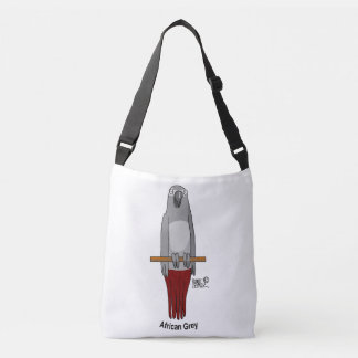 African Grey Parrot Crossbody Bag
