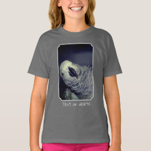 African Grey Parrot Cute Bird Personalized T-Shirt