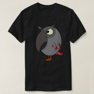 African Grey parrot Men’s T-Shirt
