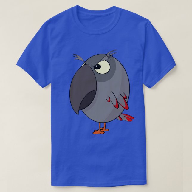 African Grey parrot Men's  T-Shirt (Design Front)