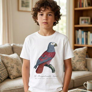 African Grey Parrot Red Factor Psittacus Erithacus T-Shirt