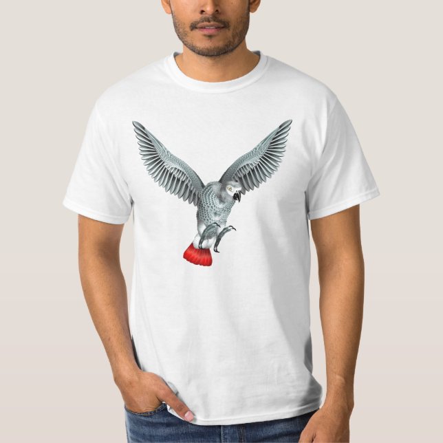 African Grey Parrot Shirt (Front)