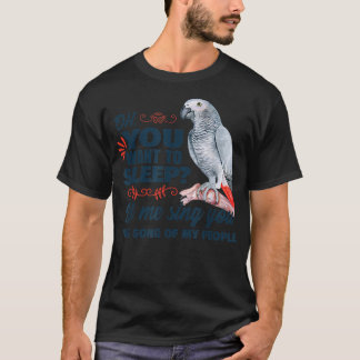 African grey parrot  T-Shirt