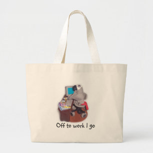 African Grey Parrot Tote