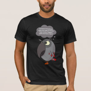African Grey parrot Watch out for your fingers ! T-Shirt