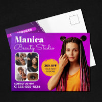 African Hair Braids Beauty Salon Nail Makeup