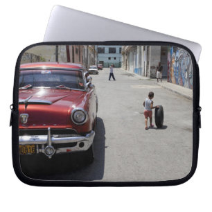 African Hamel district, Havana, Cuba, UNESCO Laptop Sleeve