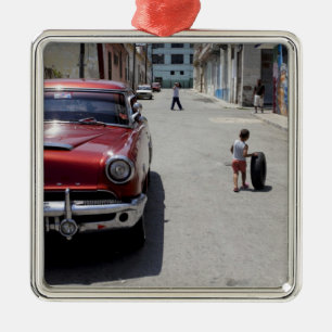 African Hamel district, Havana, Cuba, UNESCO Metal Tree Decoration