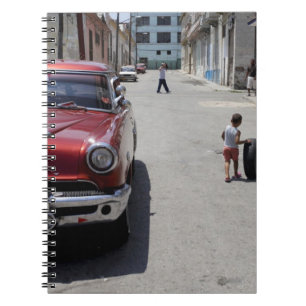 African Hamel district, Havana, Cuba, UNESCO Spiral Notebook