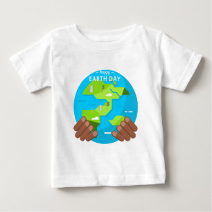 african happy Earth Day Baby T-Shirt