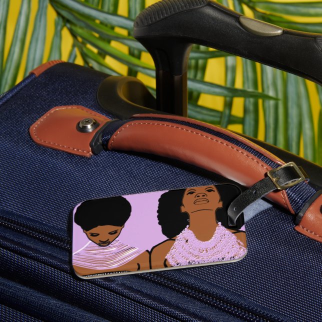 AFRICAN Heritage Luggage Tag (Front Insitu 3)