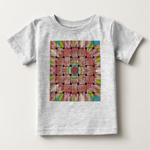 African-Inspired Art Print– Geometric Woven Design Baby T-Shirt