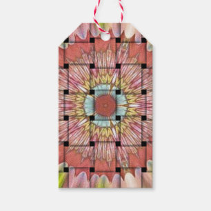 African-Inspired Art Print– Geometric Woven Design Gift Tags
