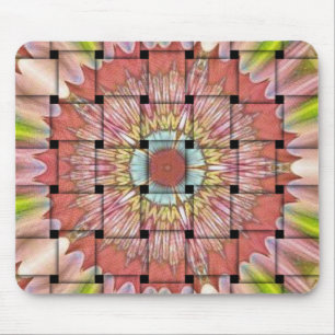 African-Inspired Art Print– Geometric Woven Design Mouse Pad