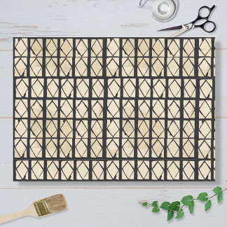 African Inspired Diamond Pattern Tissue Paper