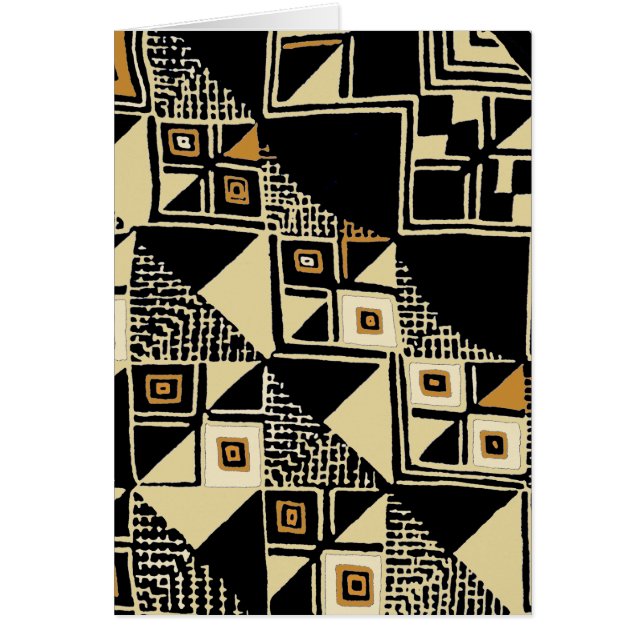 African Kuba Inspired Designs (Front)