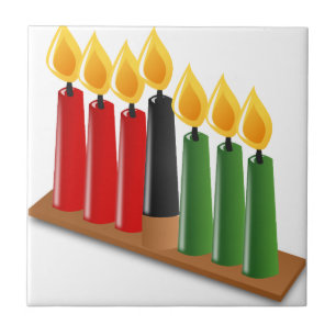 african kwanzaa tile