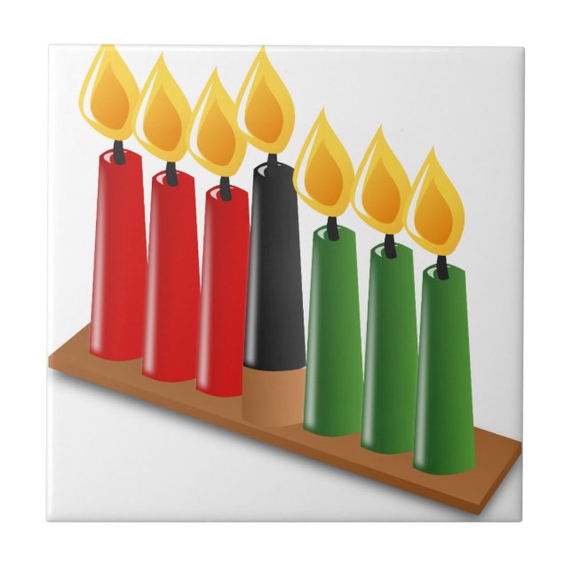 african kwanzaa tile (Front)