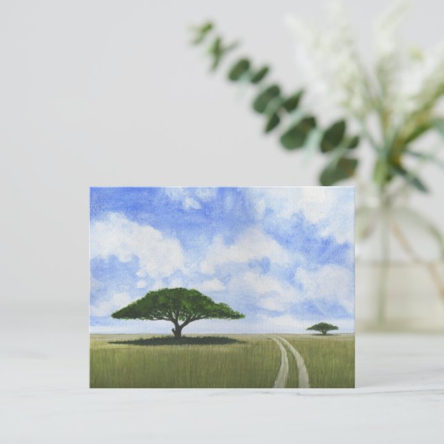 African Landscape Postcard (Standing Front)