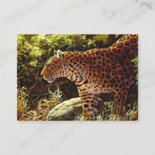 African Leopard Business Card