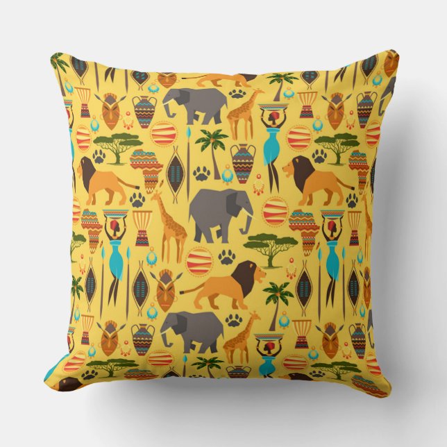 African lifestyle cushion (Front)
