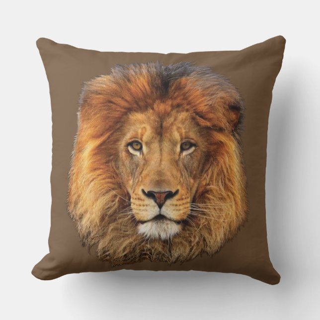 African lion cushion (Front)