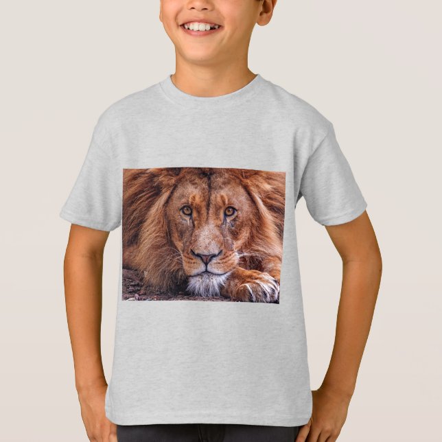 African Lion T-Shirt (Front)