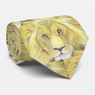 African Lion Tie