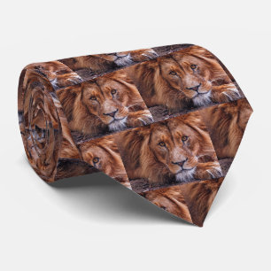 African Lion Tie
