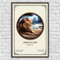 African Lion Zoology Series