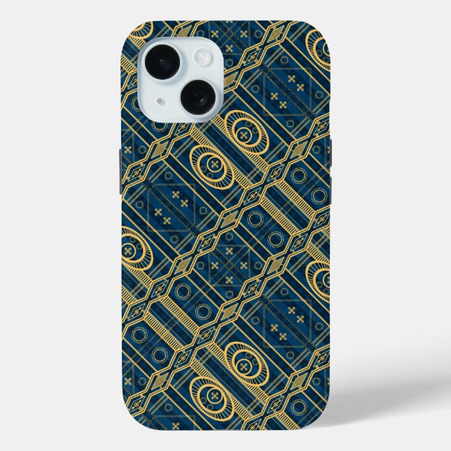 African Mali Pattern Case-Mate iPhone Case (Back)