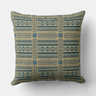 African Mali Pattern Cushion
