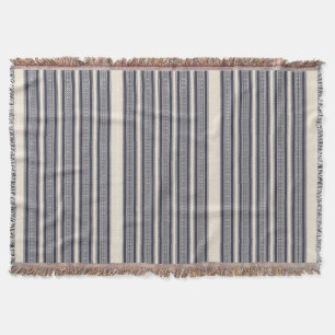 African Mali Pattern Throw Blanket