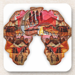African Map: Celebrate the Season with Culture Coaster