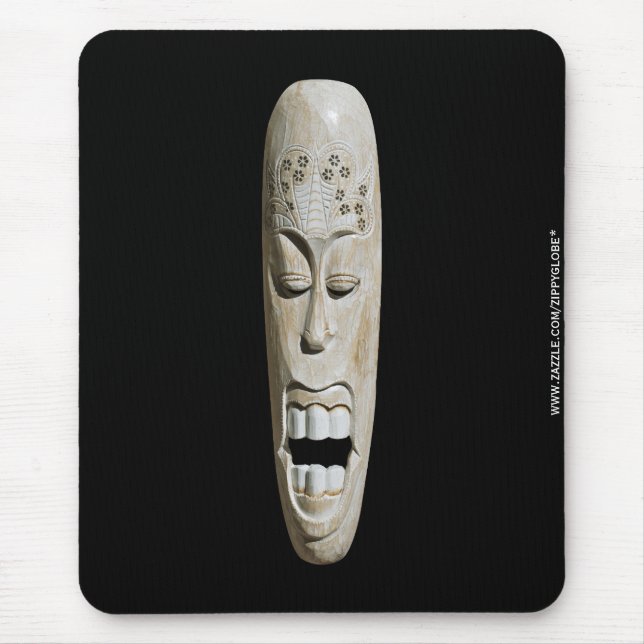 African Mask Mouse Pad (Front)